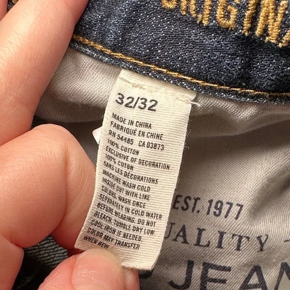 American Eagle Outfitters Men's Original Straight Jeans 32x32 - Picture 8 of 8